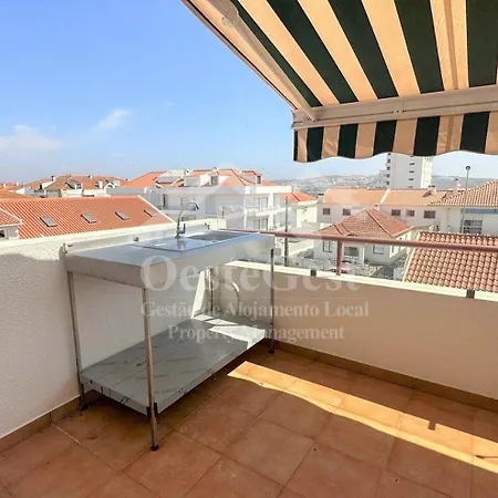 Weisser Balkone * Praia da Lourinha